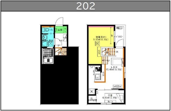 RadIAnce堤町の物件間取画像